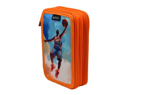 Penar Herlitz 3 fermoare BASKET